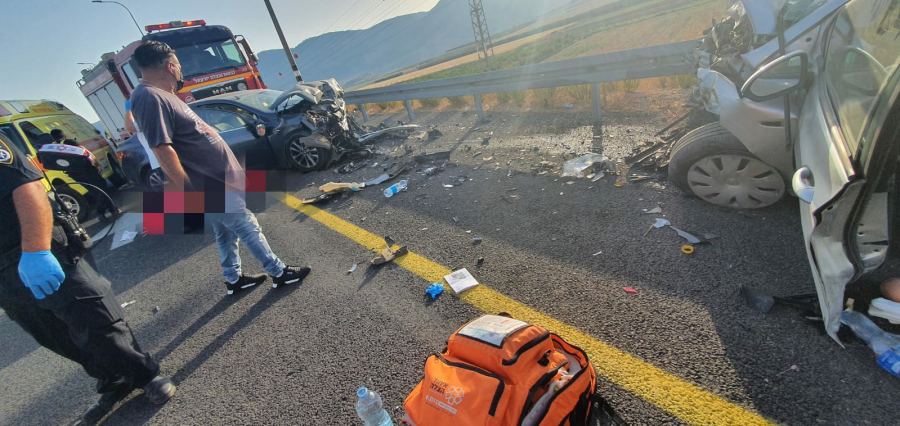 قتيل و5 اصابات إثر حادث طرق مروّع في الشارع الواصل بين سدي يعكوف ويوكنعام 